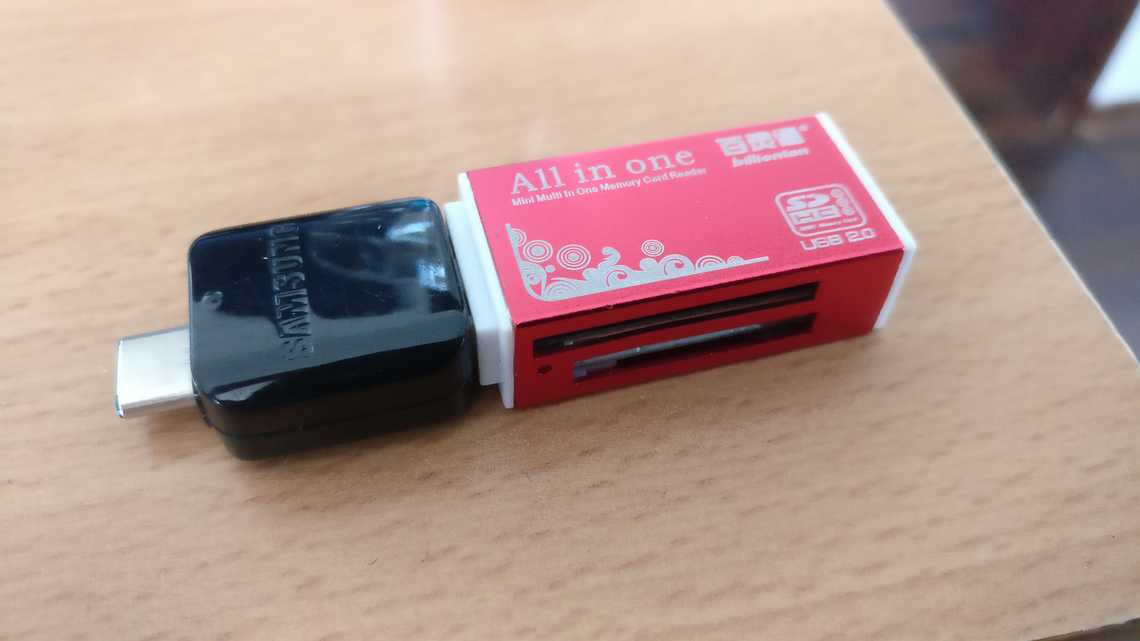 Usb otg cardreader